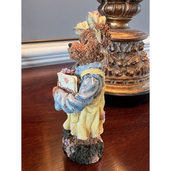 Boyds Bears Figurine "Abby T Bearymuch... Yours Truly" Vintage 2000 - Picture 3 of 7